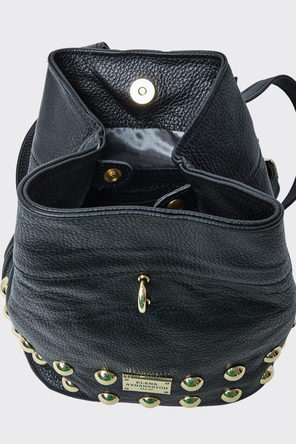 Black N’ Metal Mini Backpack Black